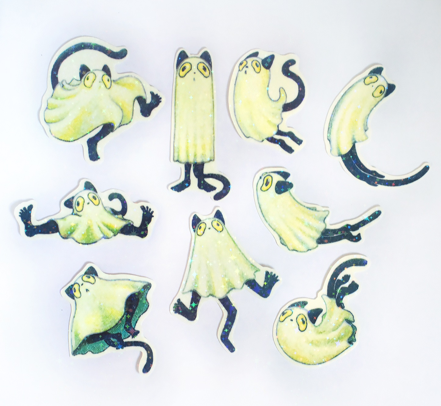Roxx Ghosties | Sparkly Glow-in-the-Dark Stickers